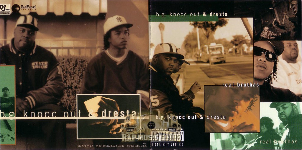 B.G. Knocc Out & Dresta - Real Brothas: CD | Rap Music Guide